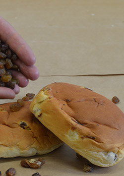 Prodotto da Forno Pane con Uva